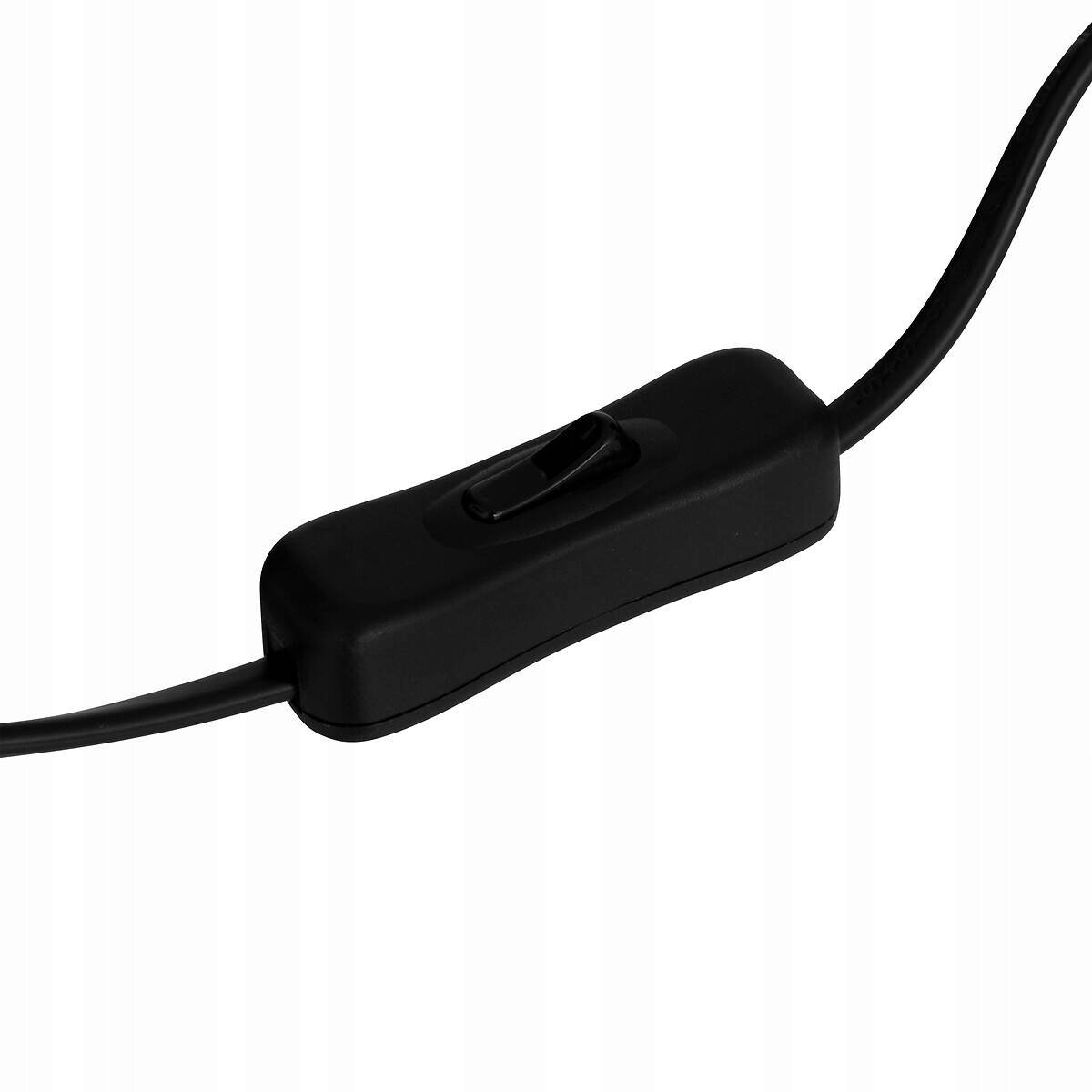 Przyjazne dla użytkownika rozwiązania – Długi kabel i wygodny włącznik