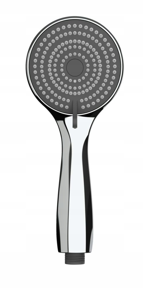 Słuchawka prysznicowa z funkcją oszczędzania wody Ø 9,6 cm, 3 strumienie – Komfort i styl w Twojej łazience