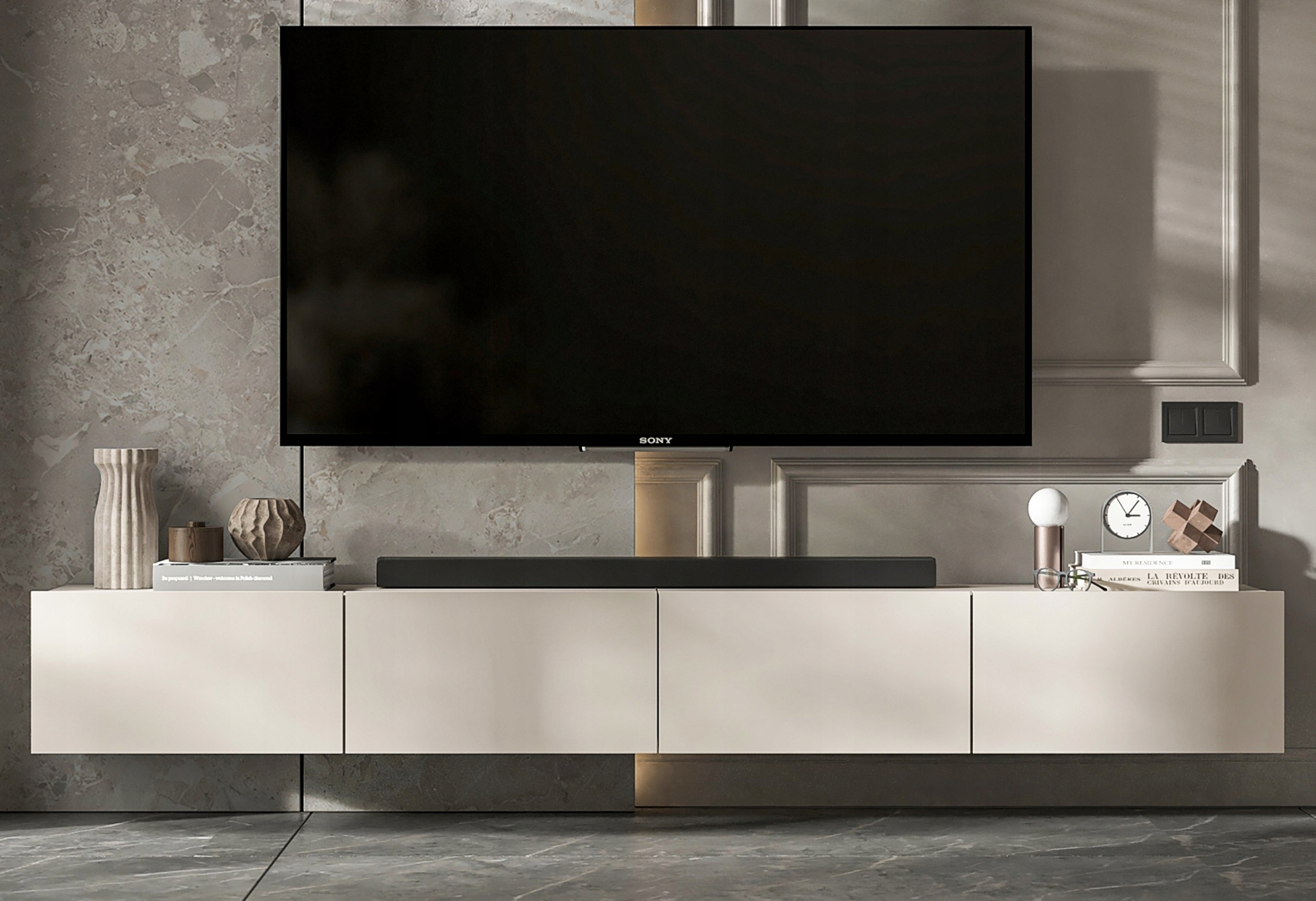 Nowoczesny design w kolorze kaszmir