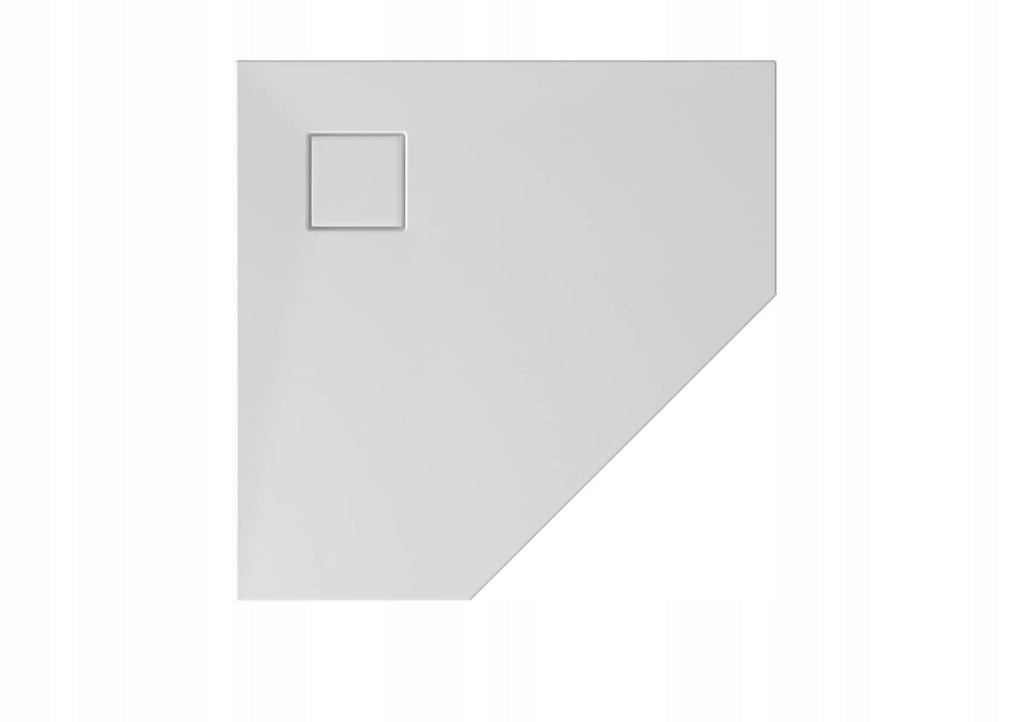 Brodzik pięciokątny TAKO SLIM 80x4 + Syfon Cersanit S601-130 – Idealne rozwiązanie do Twojej łazienki