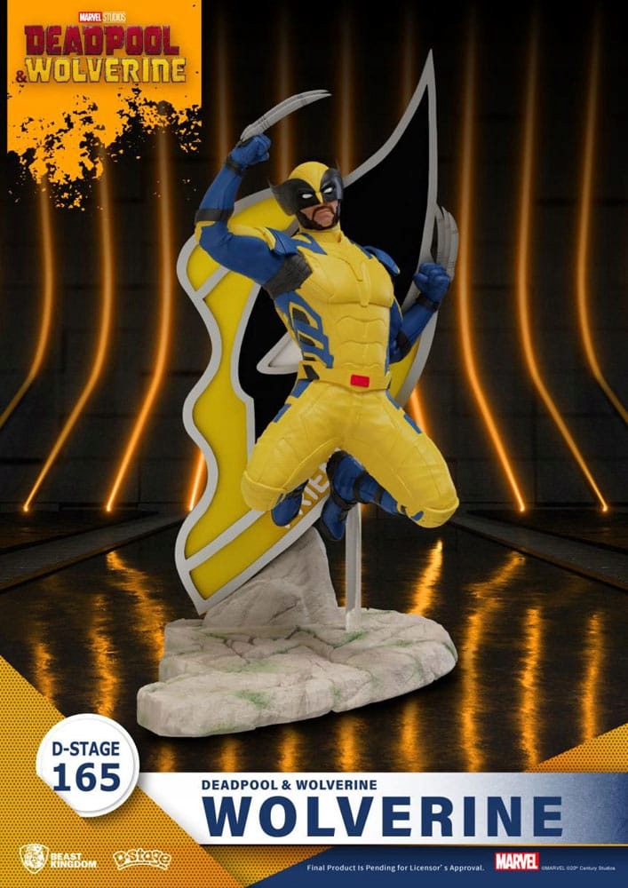 Figurka Wolverine Marvel Deadpool 3 D-Stage – Ikona popkultury w Twoim domu