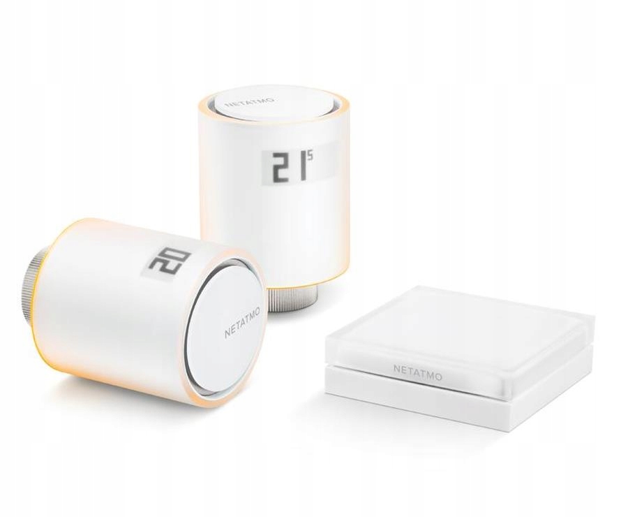 Netatmo Zestaw Głowice Termostatyczne NVP-EN – Inteligentne zarządzanie temperaturą w Twoim domu