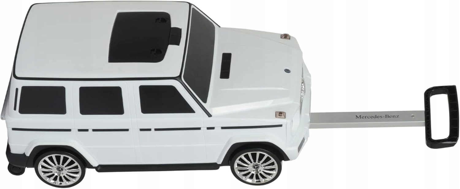 Funkcjonalność walizki i jeździka w jednym