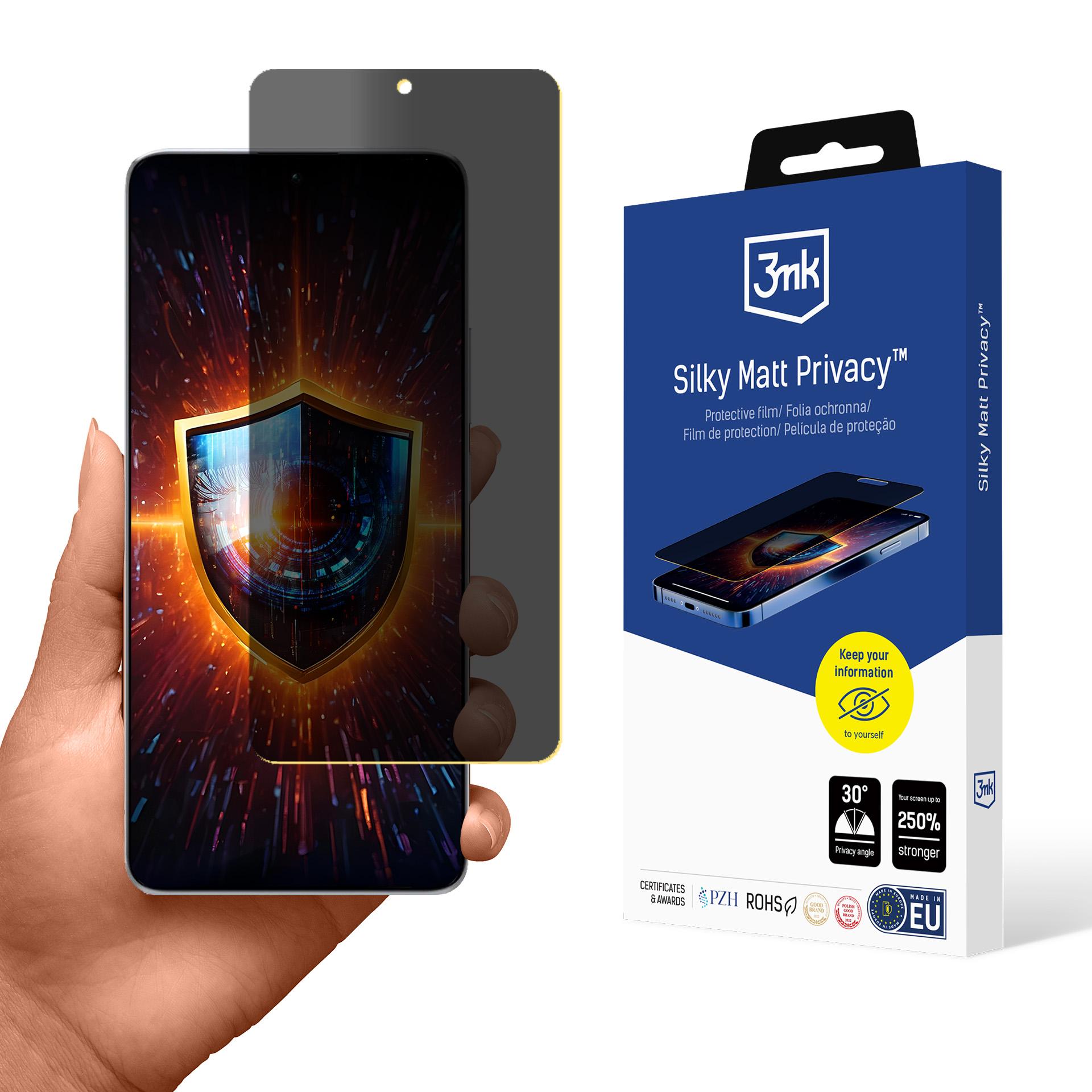 REDMI NOTE 13 PRO+ - Folia ochronna 3MK Silky Matt Privacy
