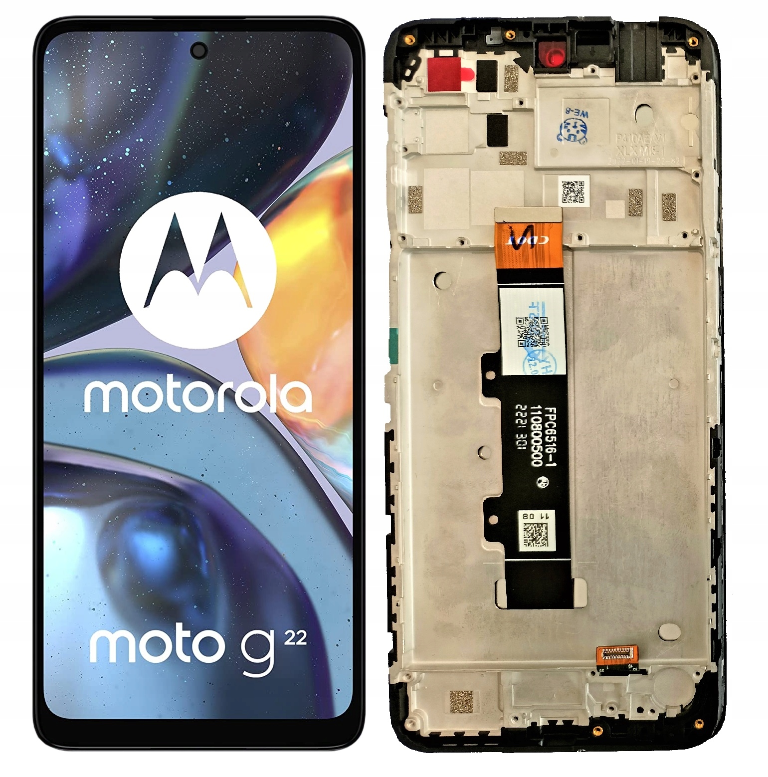 Wyświetlacz Ekran LCD do Motorola G22 Ramka – Idealne rozwiązanie dla Twojego smartfona