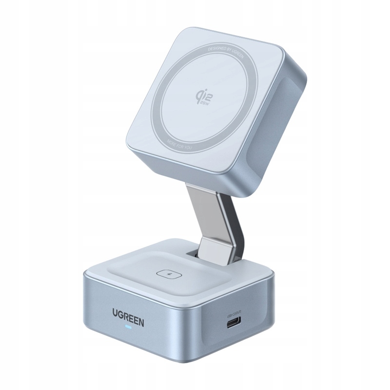 UGREEN W752 2-w-1 MagSafe Szybka Ładowarka Indukcyjna 25W – Nowoczesne rozwiązanie dla Twoich urządzeń