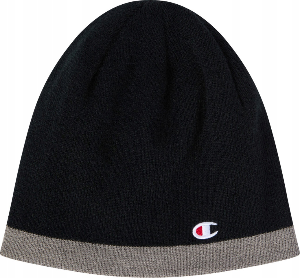 Czapka Reversible Beanie czarny-szary 802407 KK001 – Idealna na każdą porę roku