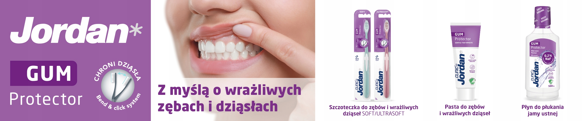 Skuteczna redukcja płytki nazębnej i wrażliwości dziąseł
