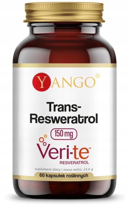 YANGO Trans-Resweratrol Veri-te 150 mg – Naturalny suplement dla zdrowia*