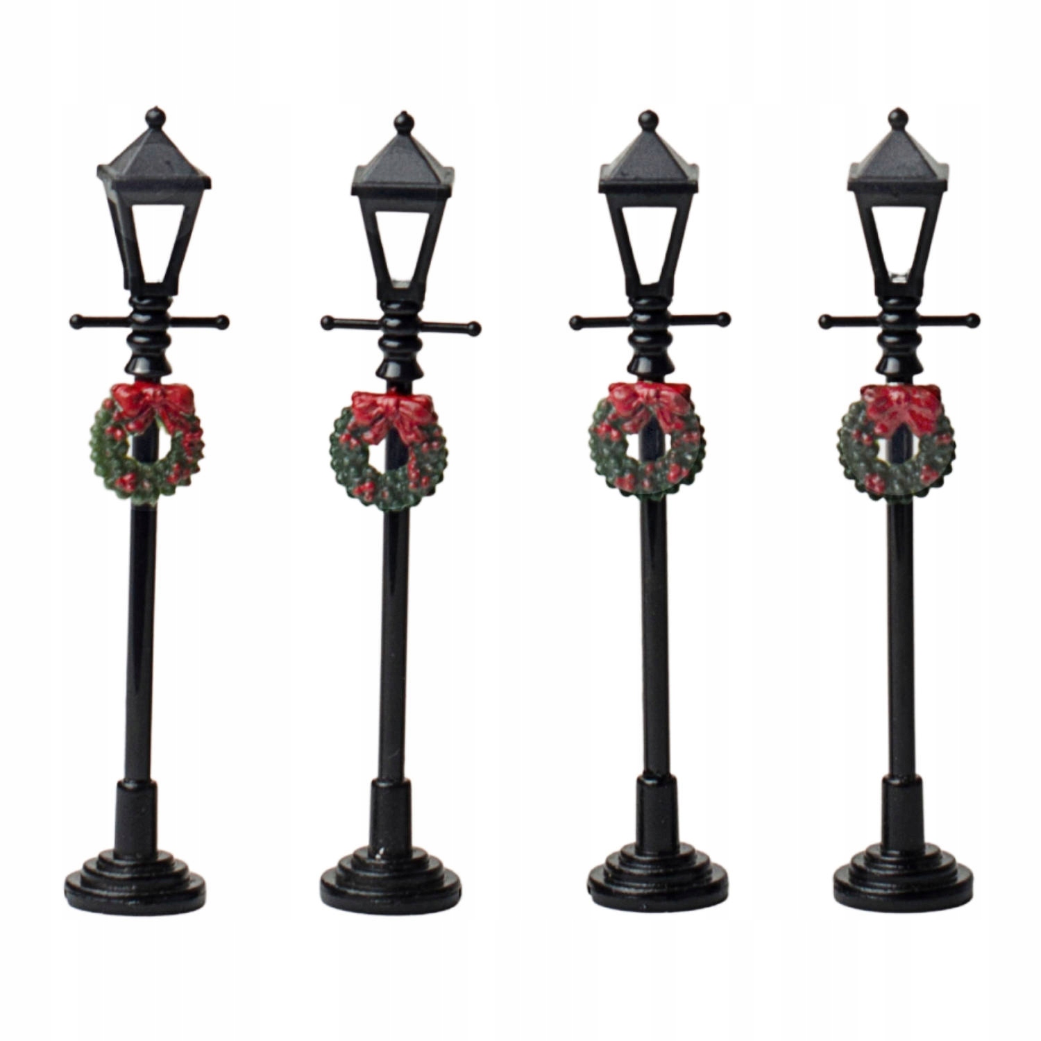 Tajemniczy ogród – Dekoracyjne mini Lampy uliczne 4 szt.