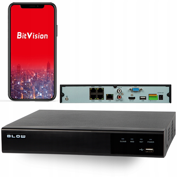 Zdalny dostęp i aplikacja mobilna BitVision