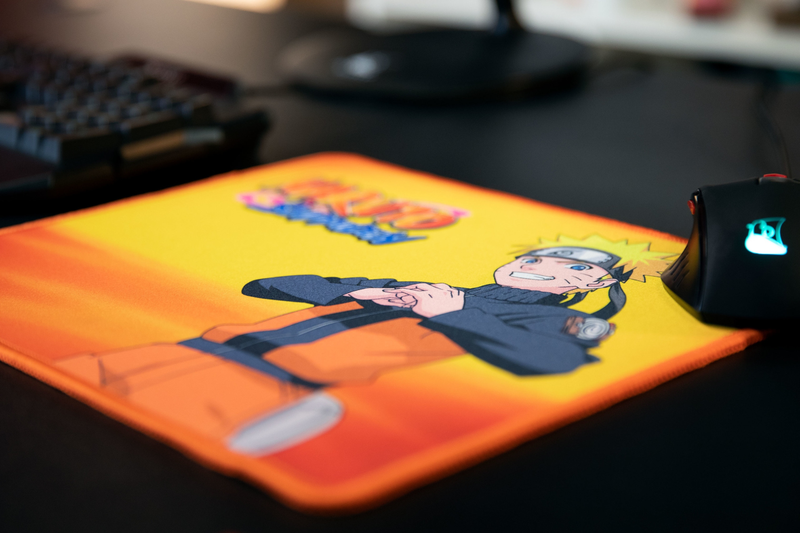 Konix Naruto KX MOUSEPAD ORANGE – Idealna podkładka dla graczy