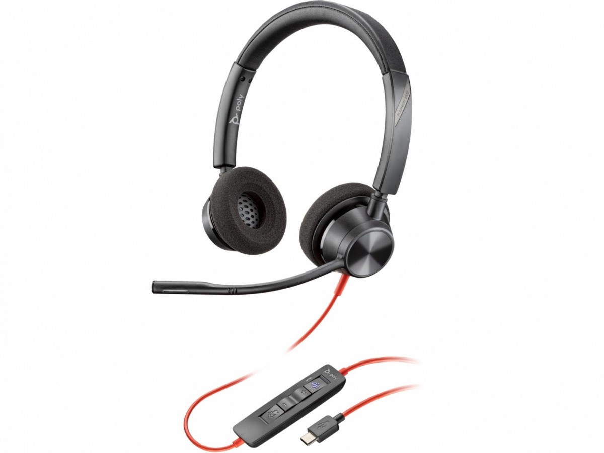 Plantronics Blackwire C3320 – Przewodowe słuchawki USB-C do profesjonalnych zastosowań