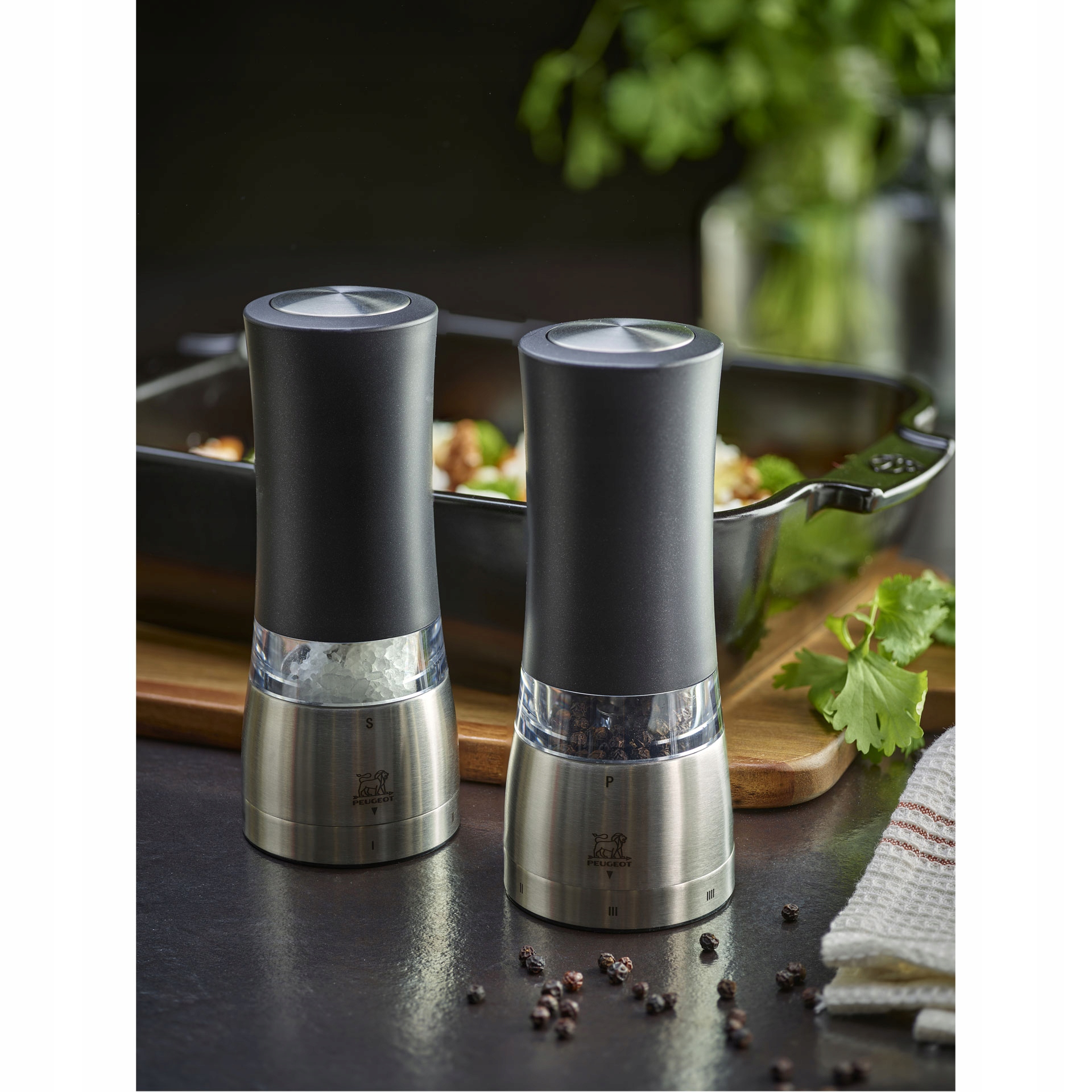 System regulacji mielenia U'Select – Sześć precyzyjnych ustawień