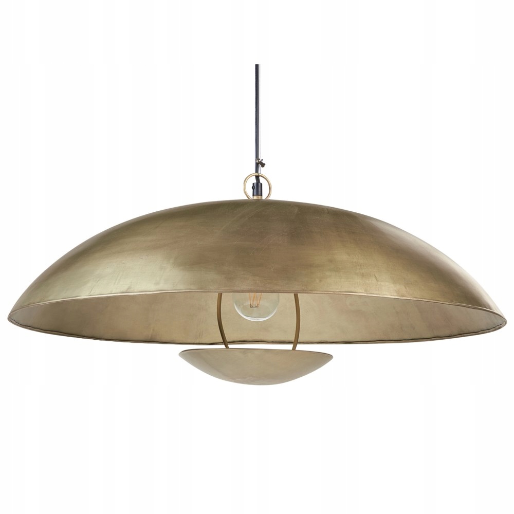 Lampa wisząca metalowa mosiężna AGRANI – Nowoczesny akcent w Twoim wnętrzu