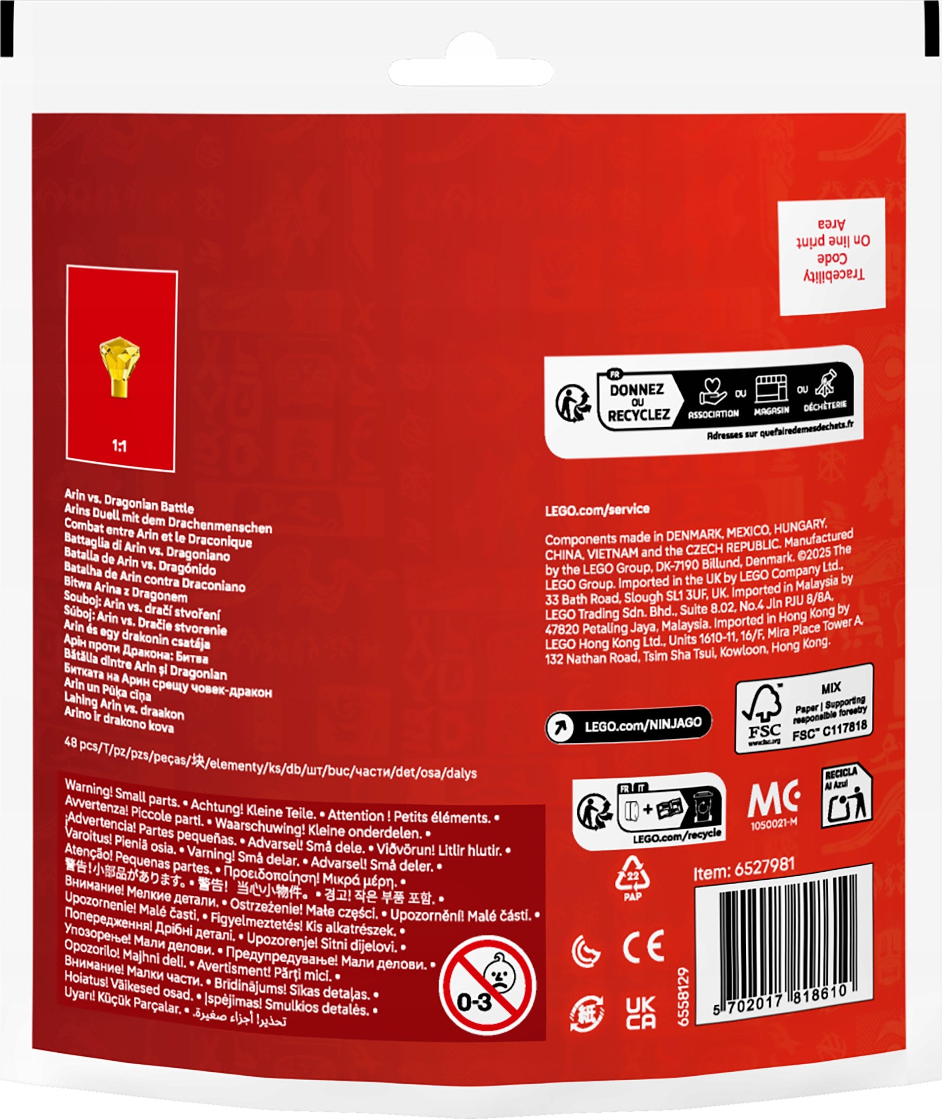 Bezpieczeństwo i jakość klocków LEGO