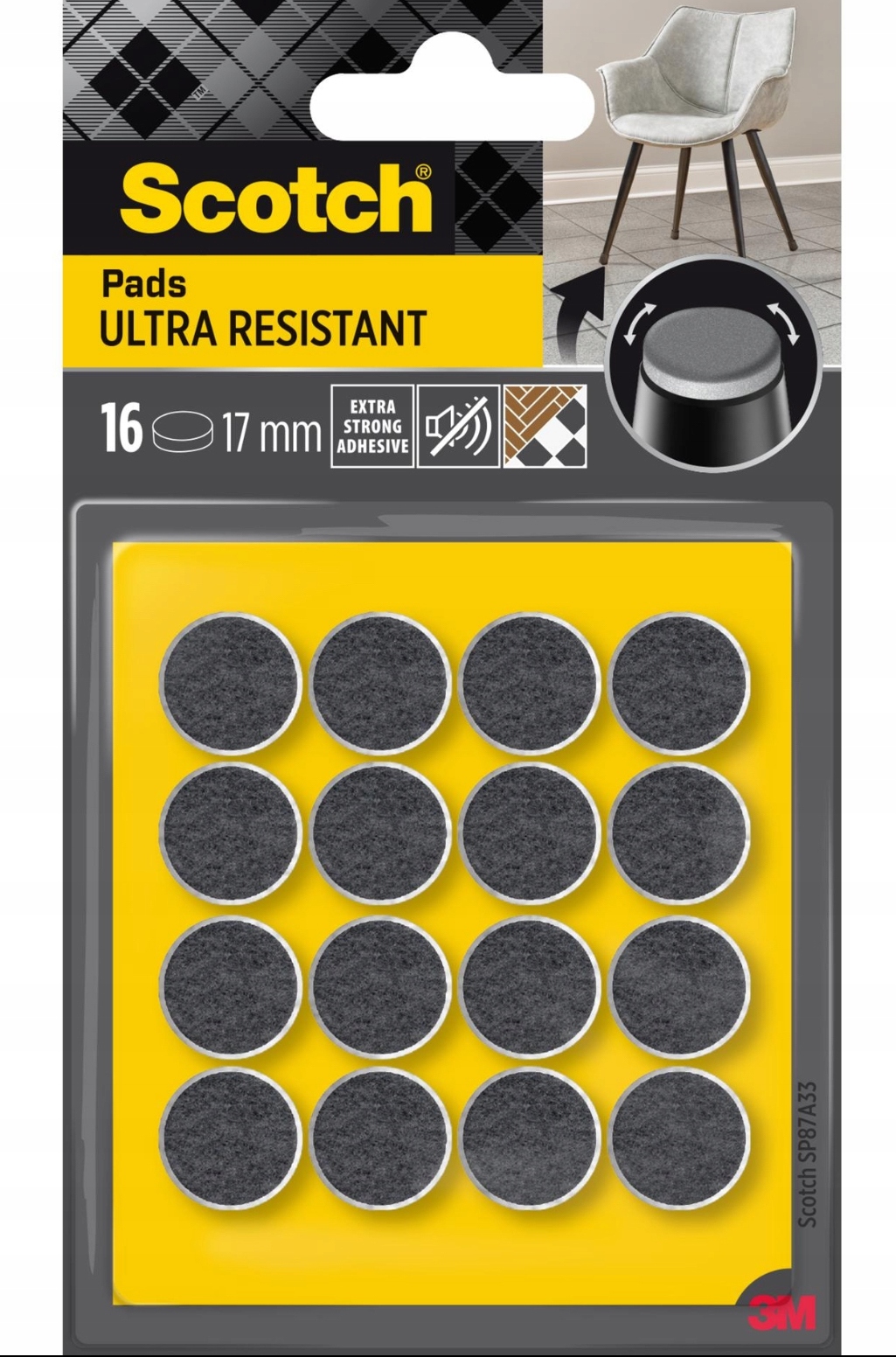 Ultra odporne podkładki filcowe SCOTCH – Ochrona dla Twoich mebli