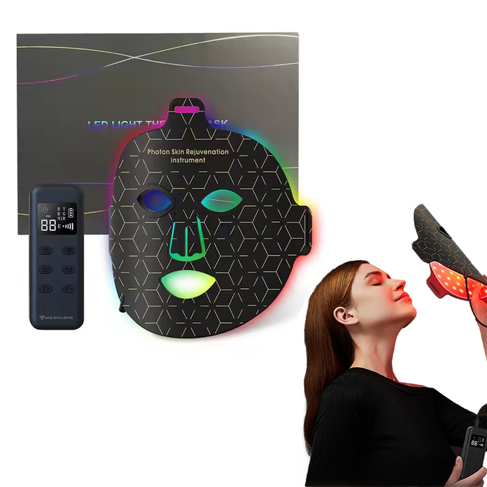Efekty fototerapii LED – Jak Maska Y-1407 zmienia wygląd skóry