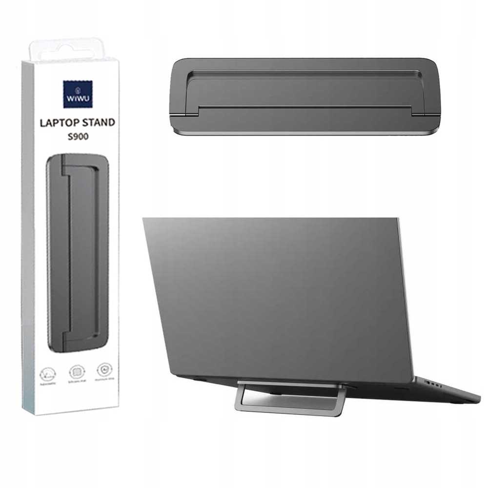 WiWU - Rozkładana aluminiowa podstawka pod laptop lub klawiaturę S900