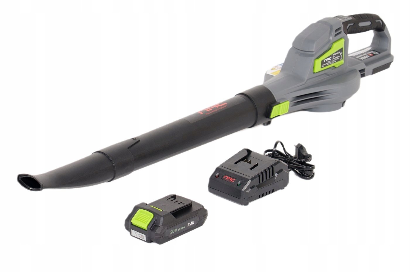 Dmuchawa do liści BB20-B20-S NAC Akumulatorowa – Wydajność i komfort w sprzątaniu