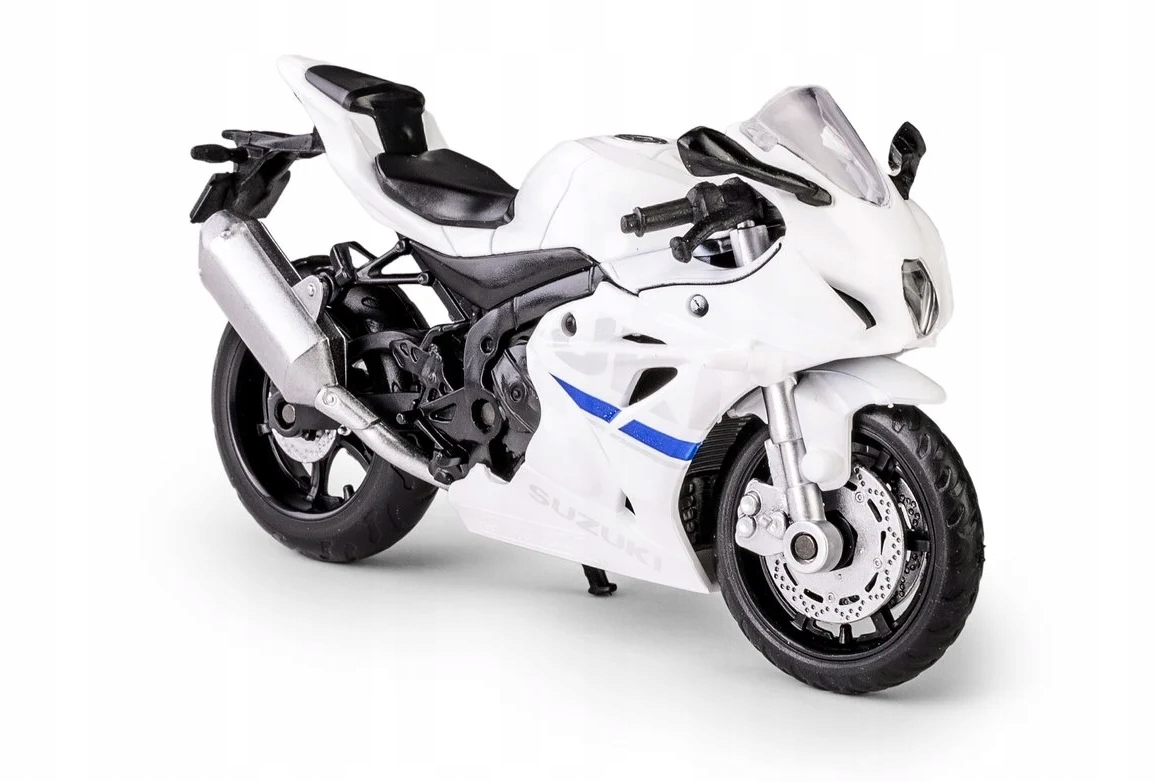 Model MSZ 1:18 Suzuki GSX-R1000 biały – Wierna replika dla małych pasjonatów