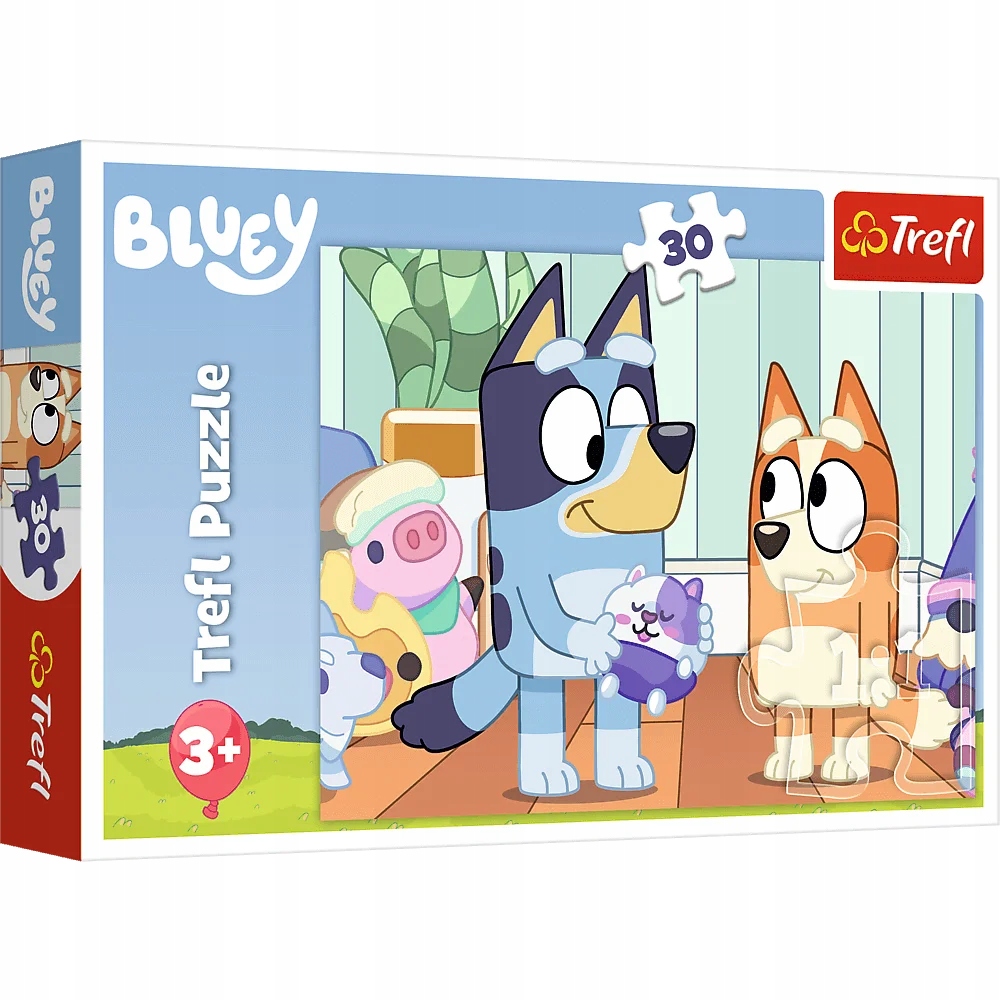 Puzzle 30 elementów z Bluey zawsze jest wesoło 18324 – Radość w każdym kawałku