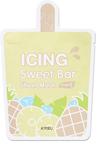 Aâ€™pieu Icing Sweet Bar WygÅ‚adzajÄ…co-NawadniajÄ…ca Maseczka W PÅ‚achcie Ananas 21g