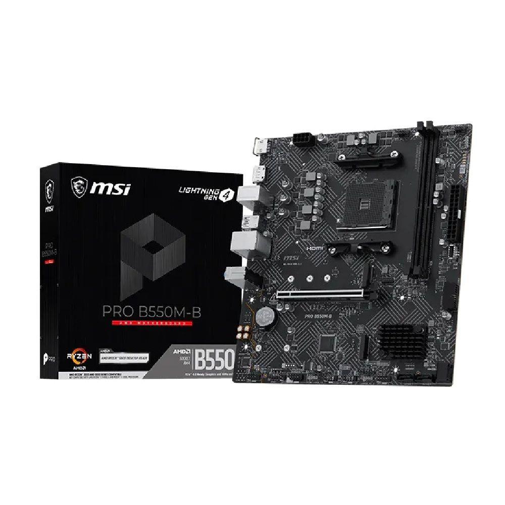 MSI PRO B550M-B – Wydajna płyta główna MicroATX dla procesorów AMD