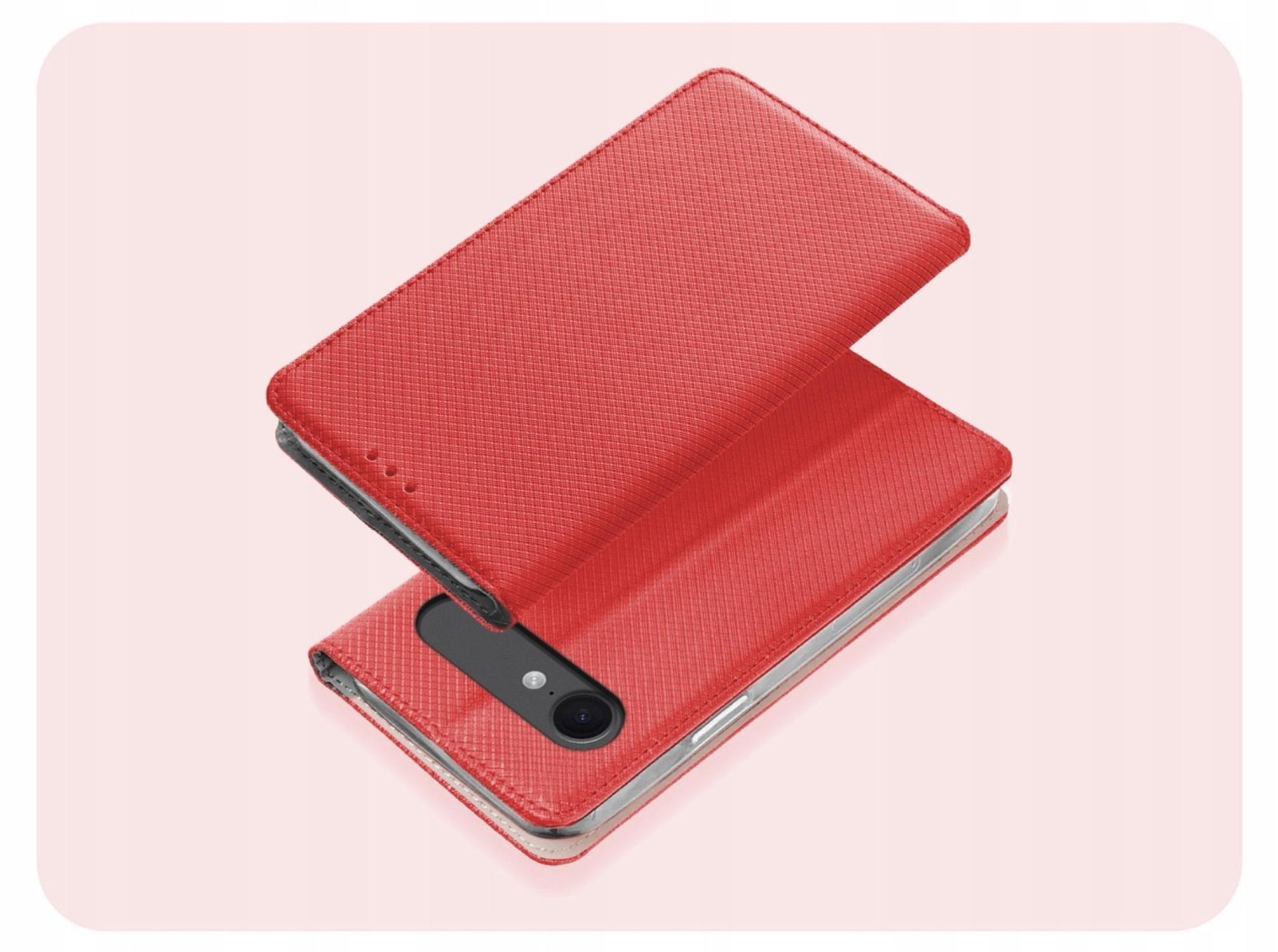 Etui z Klapką do Apple iPhone Air – Elegancja i Ochrona w Czerwonym Kolorze