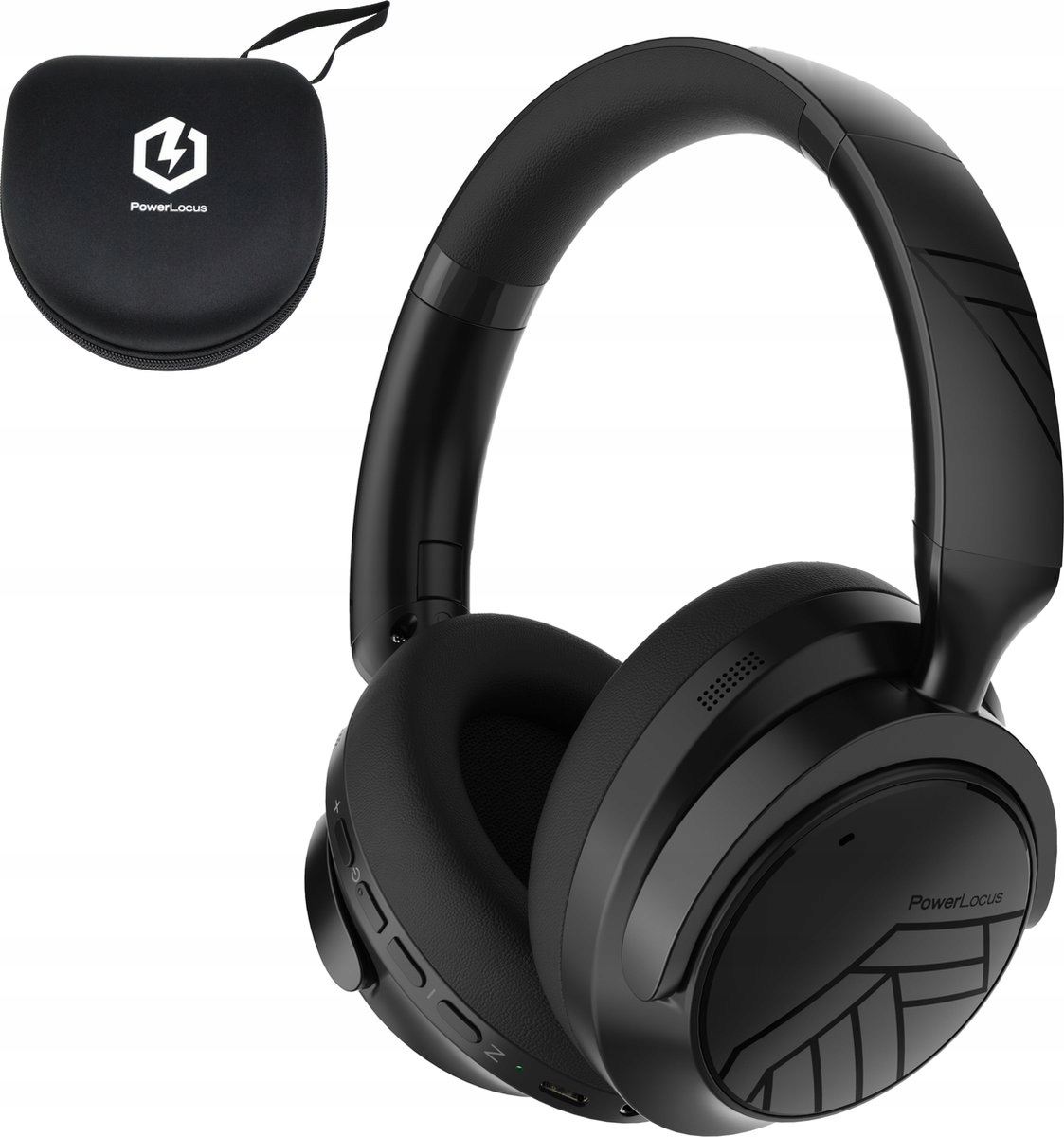 PowerLocus Bluetooth Headphones Hybrid ANC Moonfly – Doskonałe brzmienie w każdym detalu