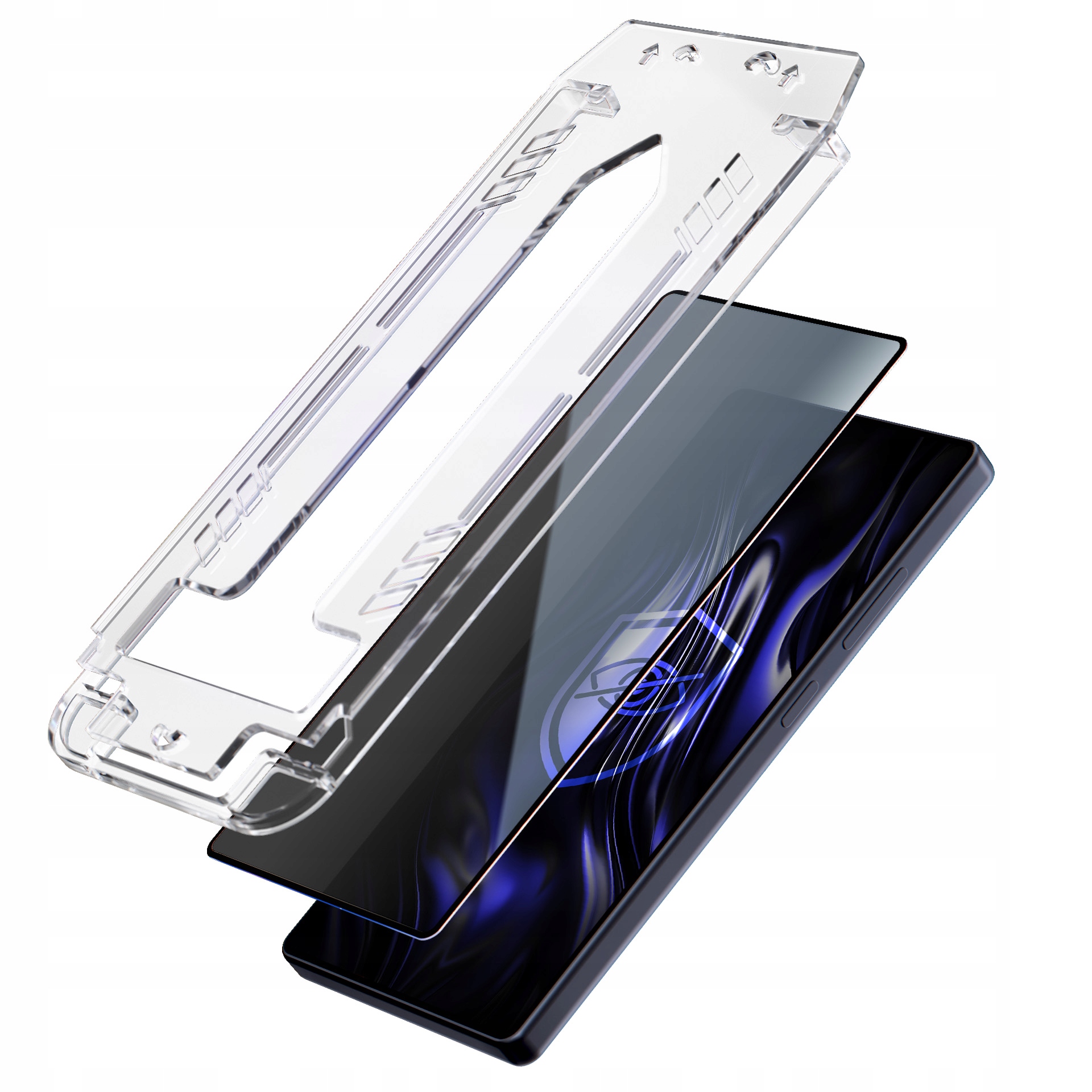 Google Pixel 10/10 Pro – Szkło hartowane 3mk HARDY® Privzone 9H dla Twojej prywatności