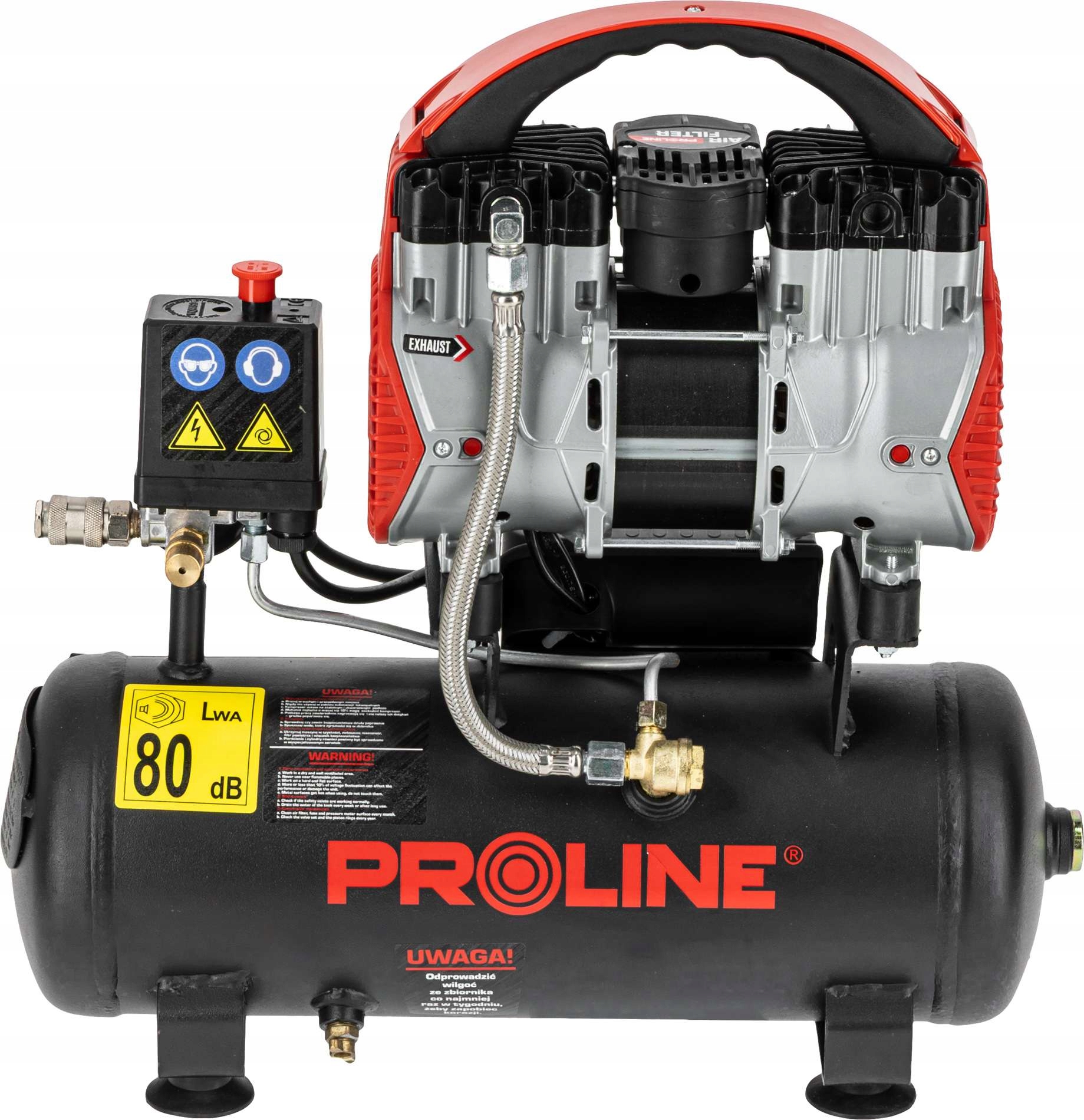 Wydajność powietrza: 167L/min dla efektywnej pracy