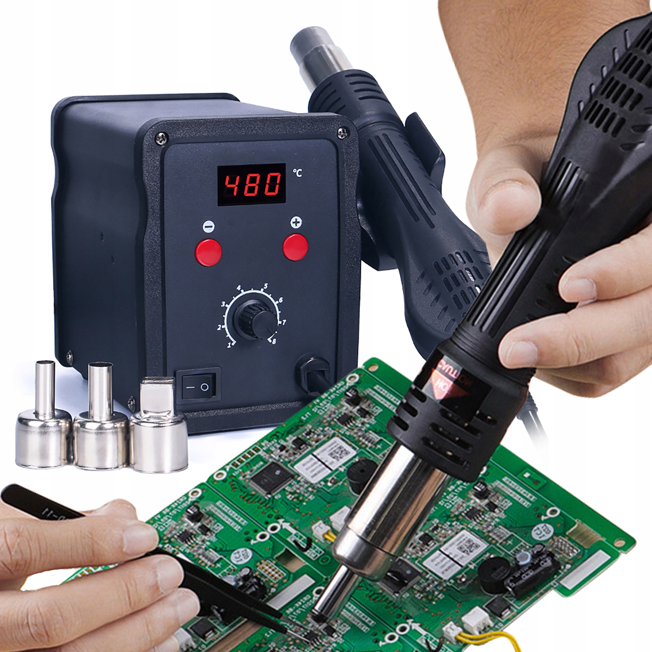 Wszechstronność zastosowań – od lutowania po obkurczanie