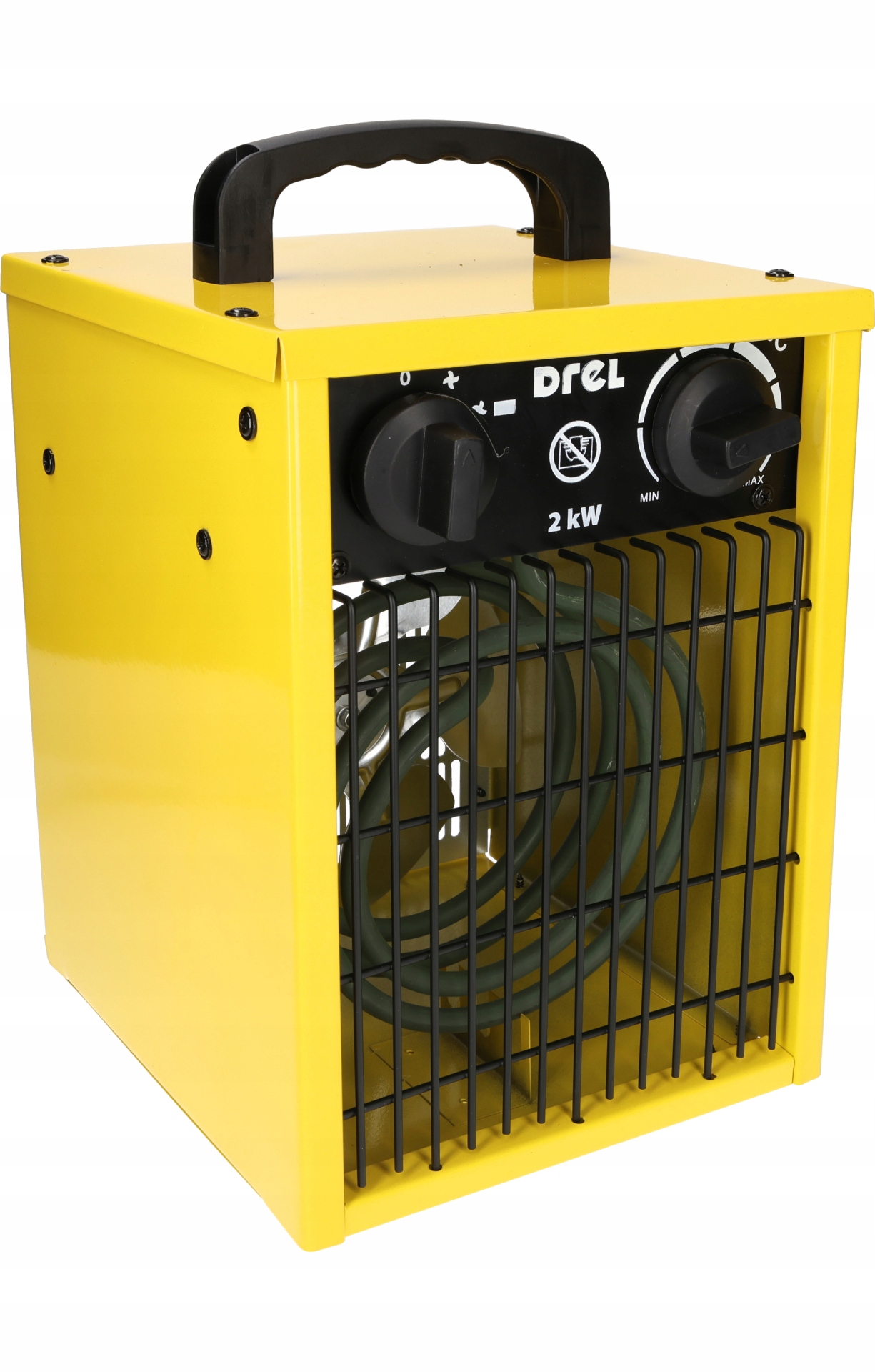 DREL Nagrzewnica elektryczna 2 kW – Wydajne ogrzewanie dla Twojego komfortu