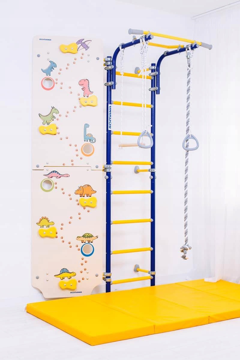 Elementy zestawu – Co zawiera drabinka i ścianka wspinaczkowa?