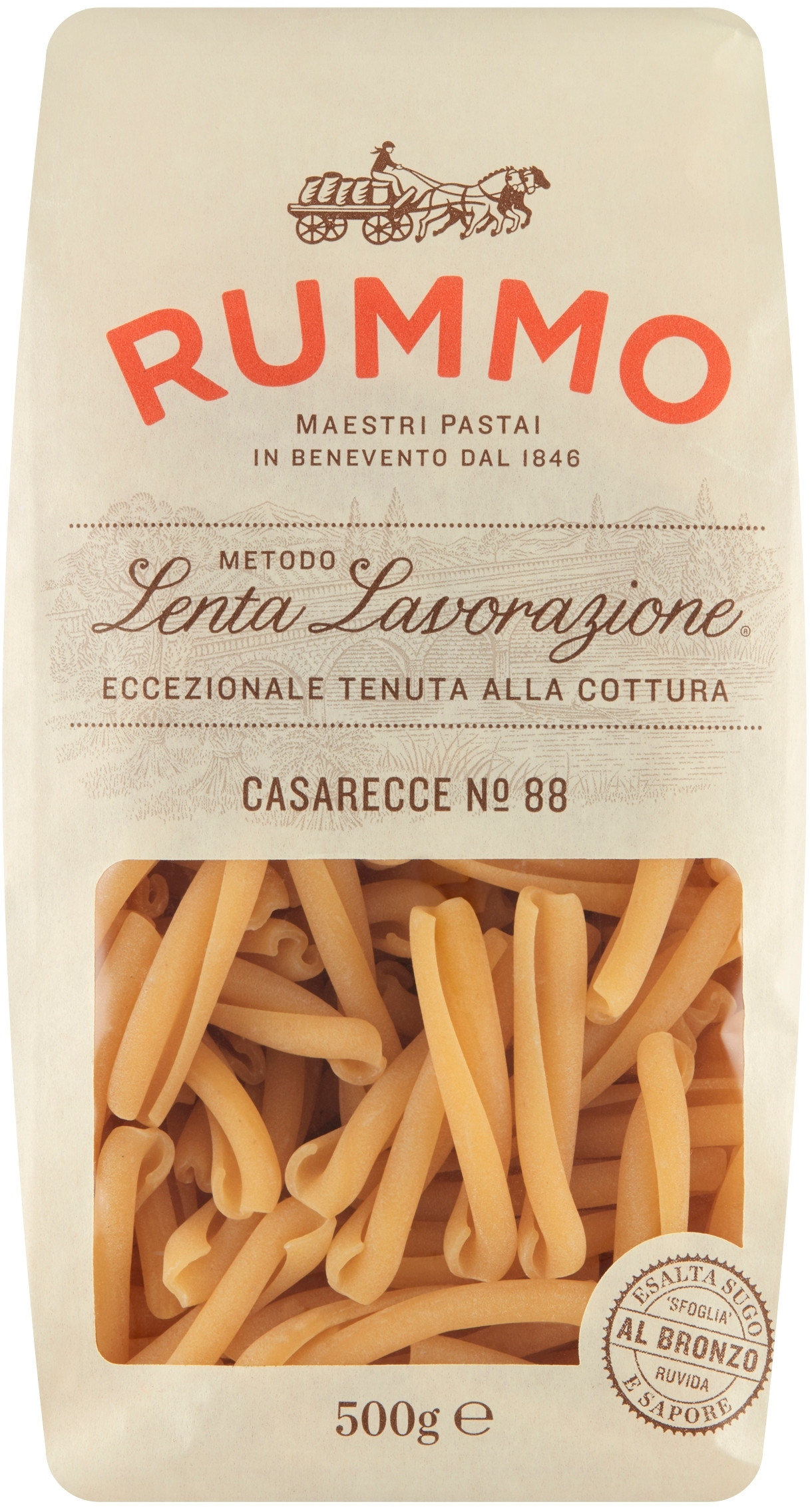 Makaron Casarecce n88 500g - Rummo – Doskonały wybór do Twojej kuchni