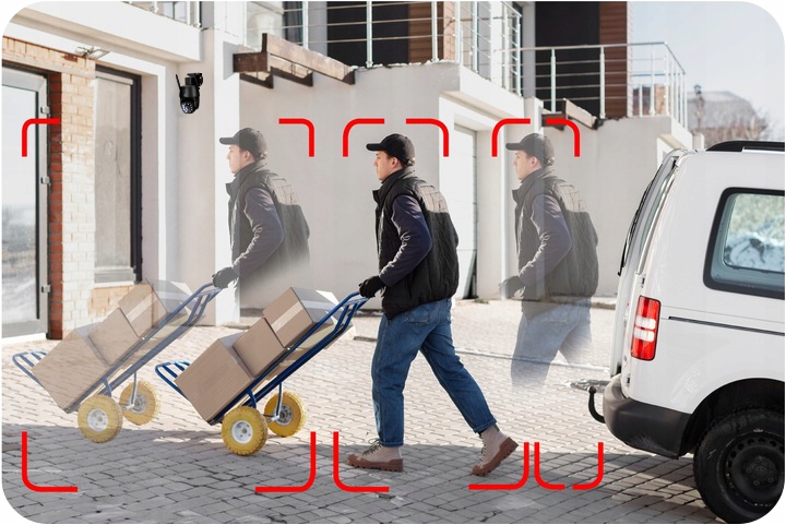Aktywne Oświetlenie i Śledzenie Ruchu (DARK Technology)