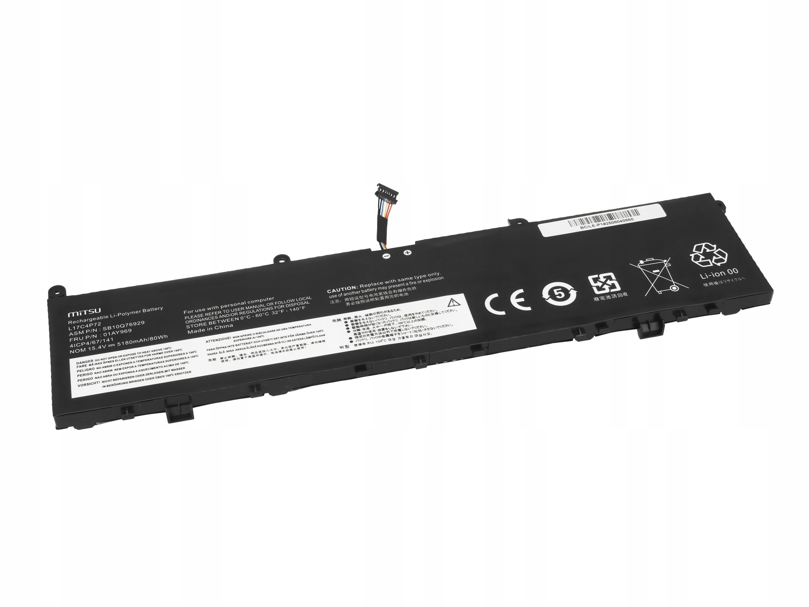 Pojemność 5180 mAh – Idealna do intensywnego użytkowania