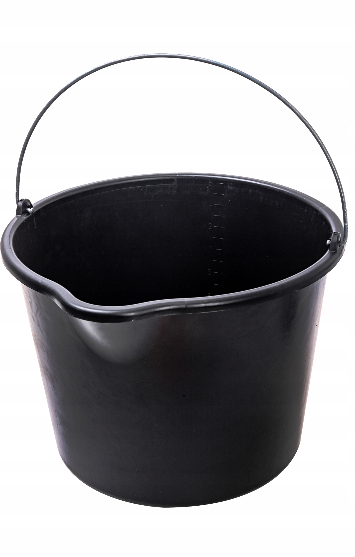 STER'G Wiadro budowlane 16L z lejkiem – Wytrzymały plastik do codziennych prac