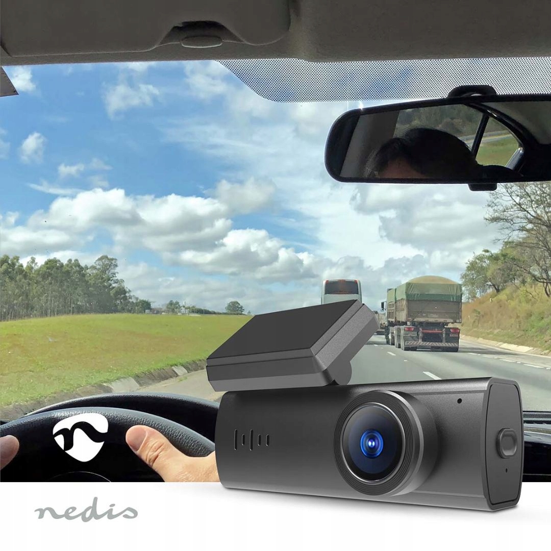 Kamera Samochodowa Nedis 1080p (DCAM1024BK) – Bezpieczeństwo na drodze