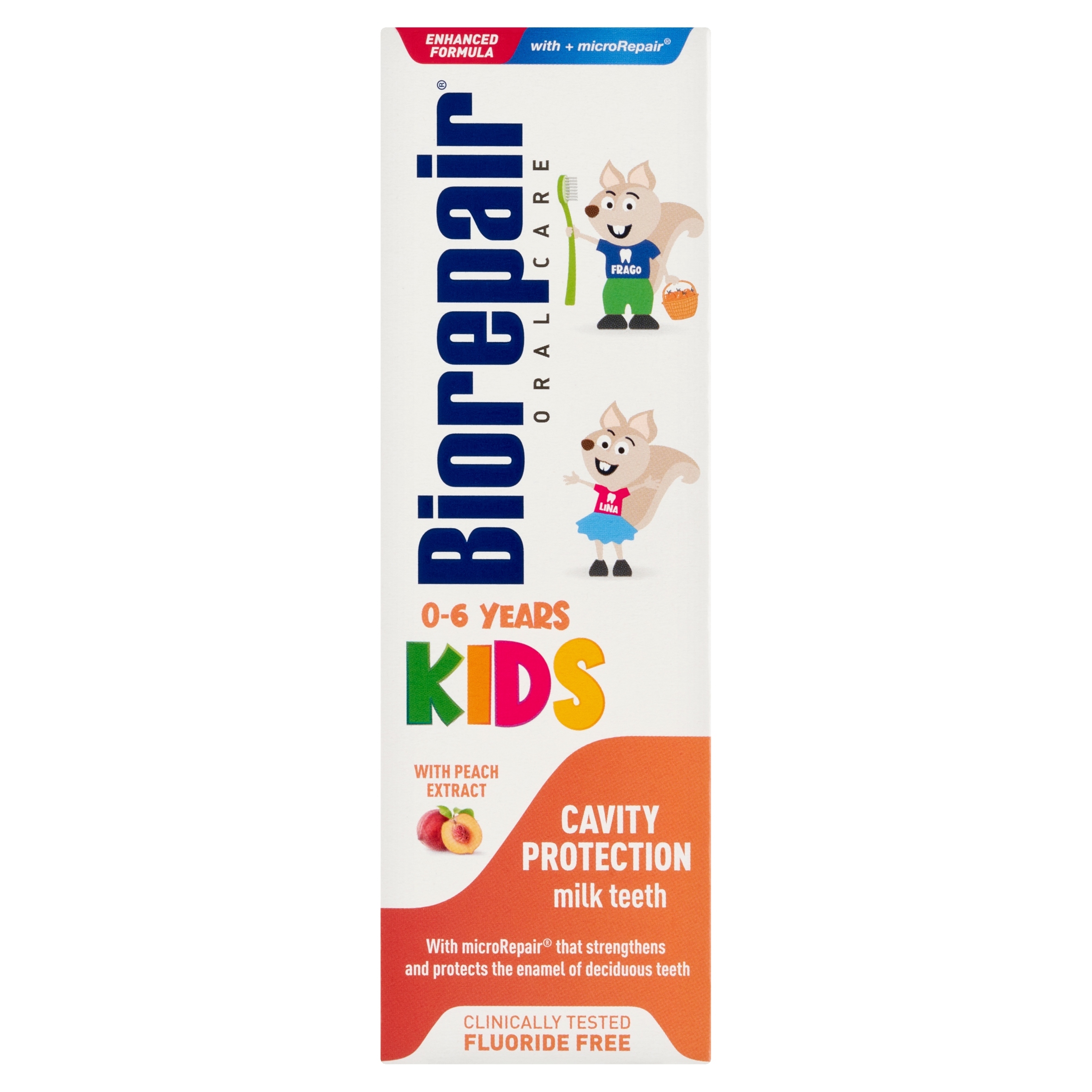 BIOREPAIR PASTA KIDS 0-6 LAT – Delikatna ochrona jamy ustnej dla najmłodszych