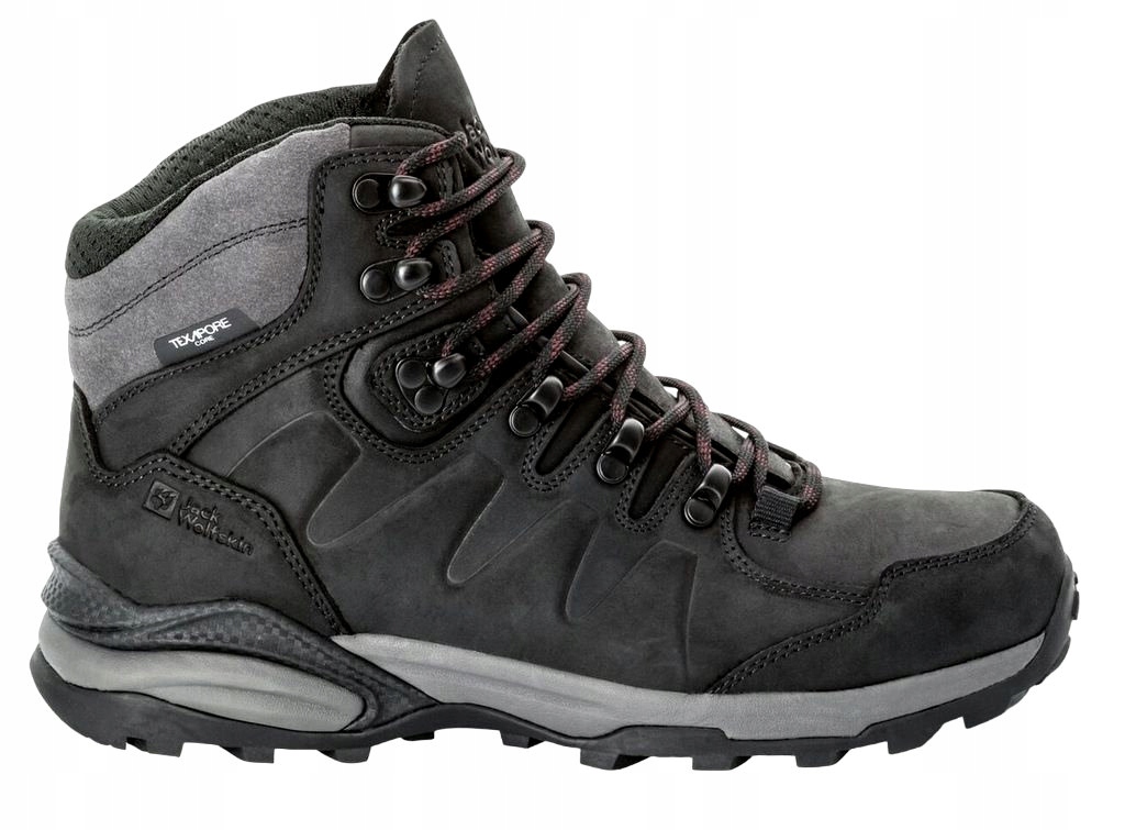 Buty trekkingowe męskie Jack Wolfskin REFUGIO PRIME TEXAPORE MID M – Idealne na długie wędrówki