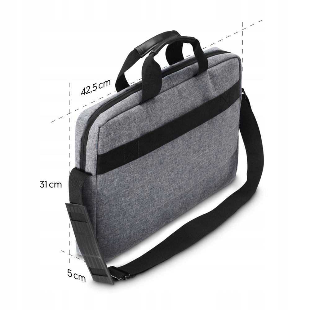 Wymiary torby Hama Genua 15,6''