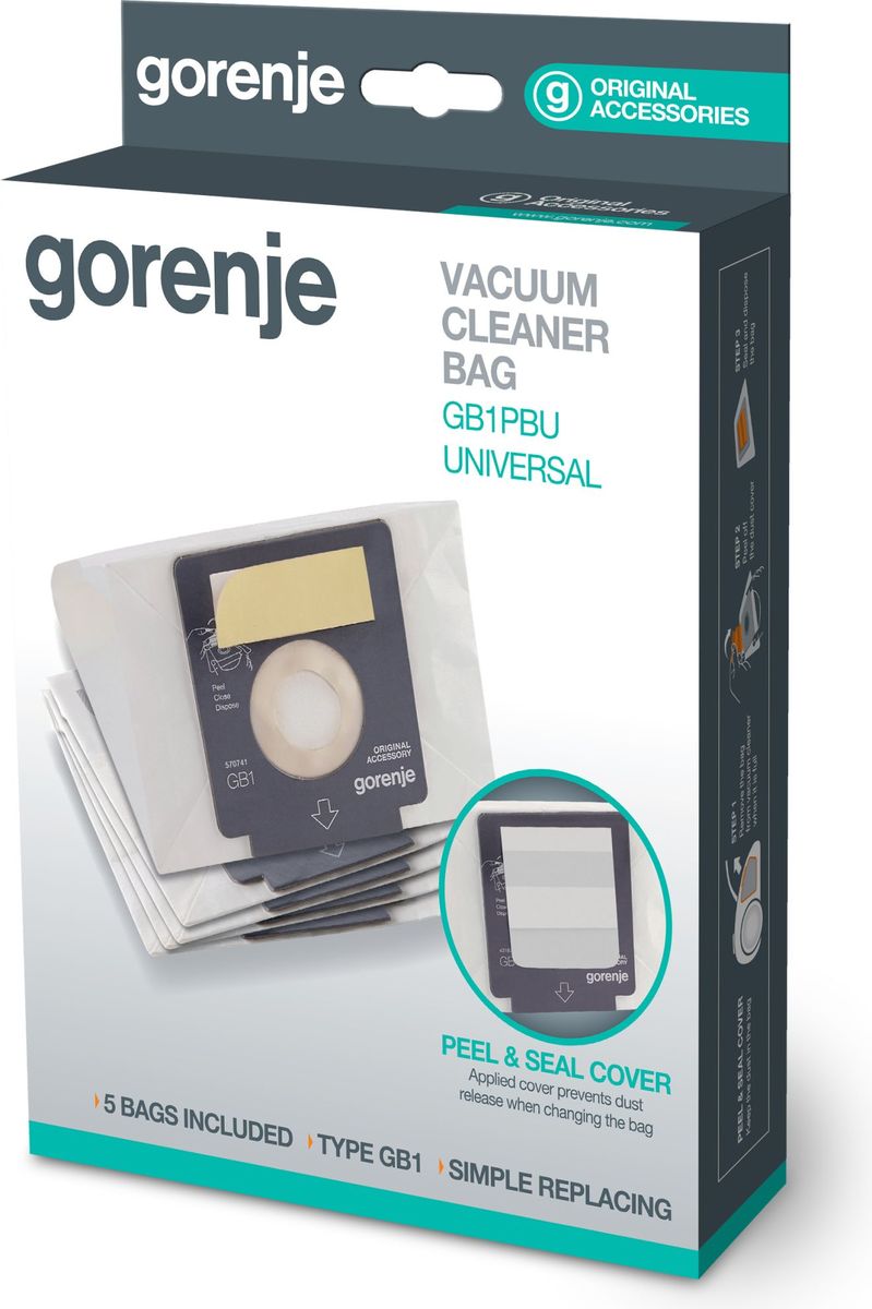 Worki do odkurzaczy Gorenje GB1PBU – Wydajne i praktyczne rozwiązanie do sprzątania