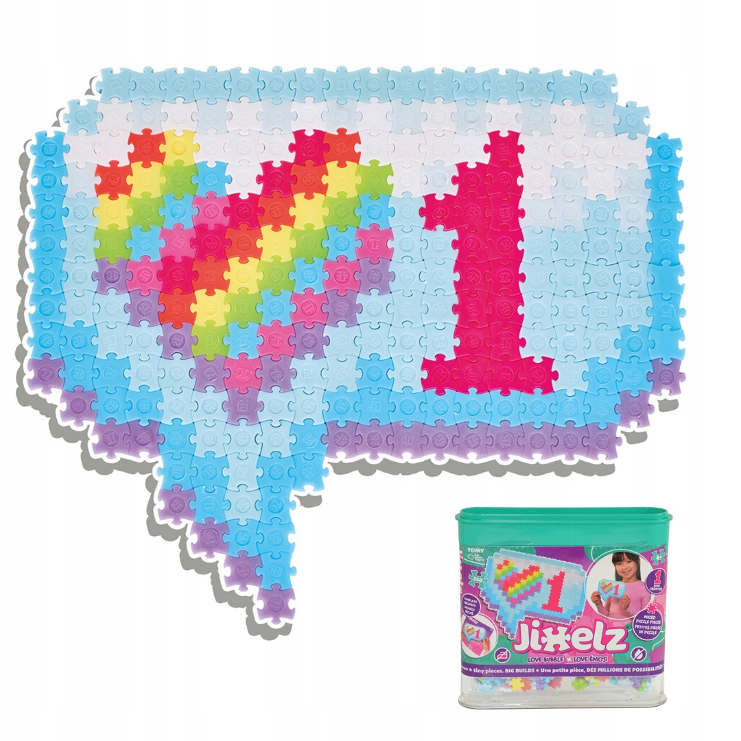 Wzór do ułożenia – Dymek z serduszkiem