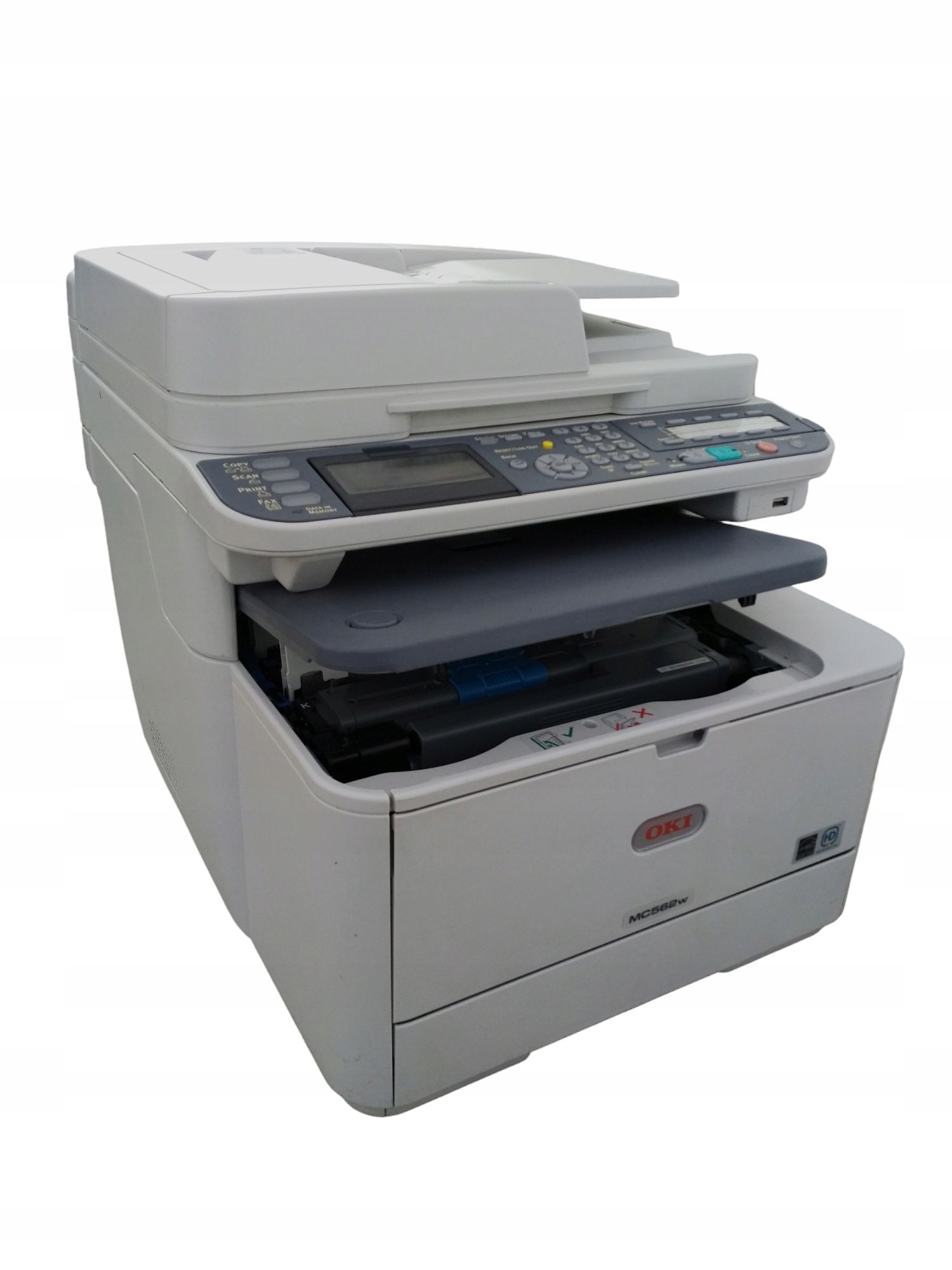 Urządzenie wielofunkcyjne KOLOR OKI MC562dnw – Wydajność i wszechstronność w biurze