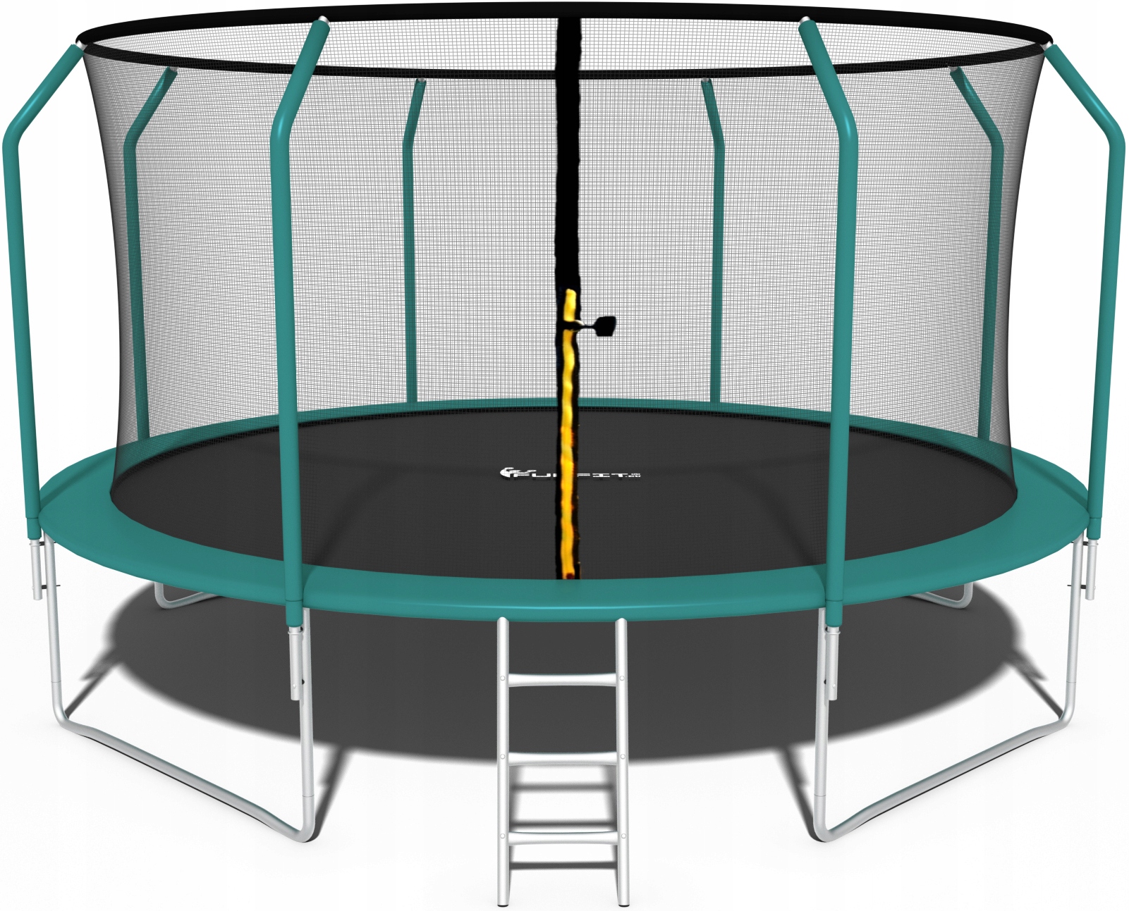 Komfortowa drabinka – Łatwe wejście na trampolinę