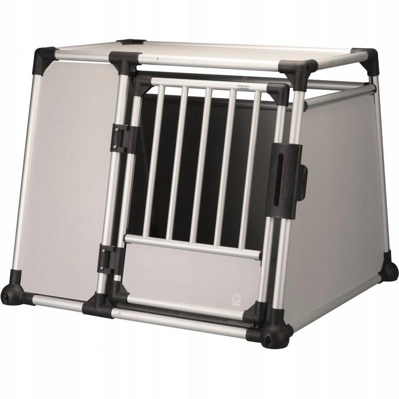Trixie Transporter aluminium L–XL – Bezpieczny i komfortowy transporter dla psów
