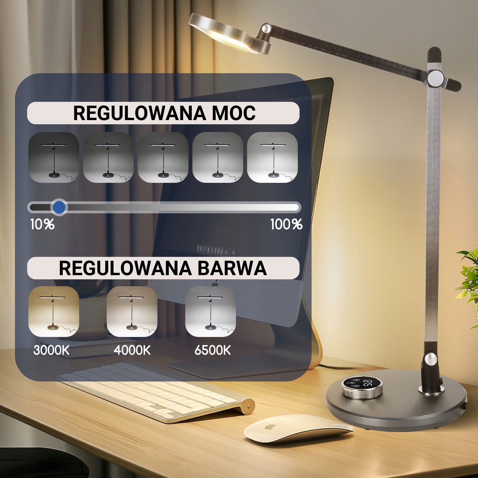 Regulowana temperatura światła – dostosuj oświetlenie do swoich potrzeb
