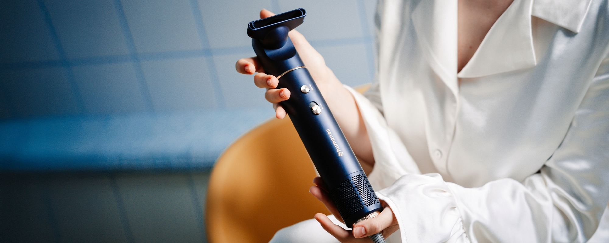 Suszarka do włosów jonizowanie aromaterapia Humanas AirTouch HDAT05 – Elegancja i funkcjonalność w jednym